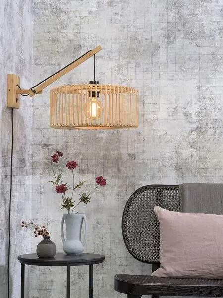 GOOD&MOJO GOOD&MOJO Wandlampe Bromo einstellbar, Naturel, – Produktbild 2 von 4