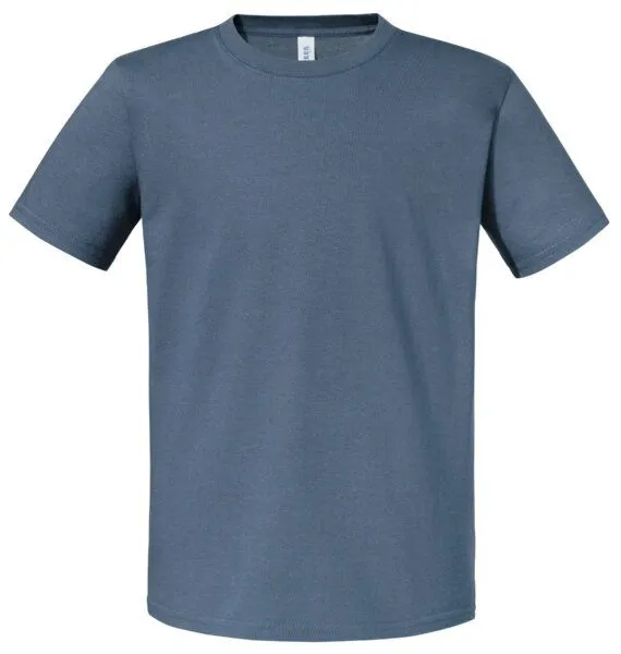 Jerzees JERZEES Reduziertes Premium Kinder T-Shirt Rundhalsausschnitt Bio - Baumwolle, Denim (blau), – Produktbild 1 von 3