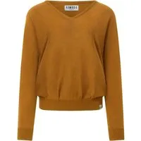 KOMODO KOMODO Damen vegan Pullover Clover Camel – Produktbild 1 von 1