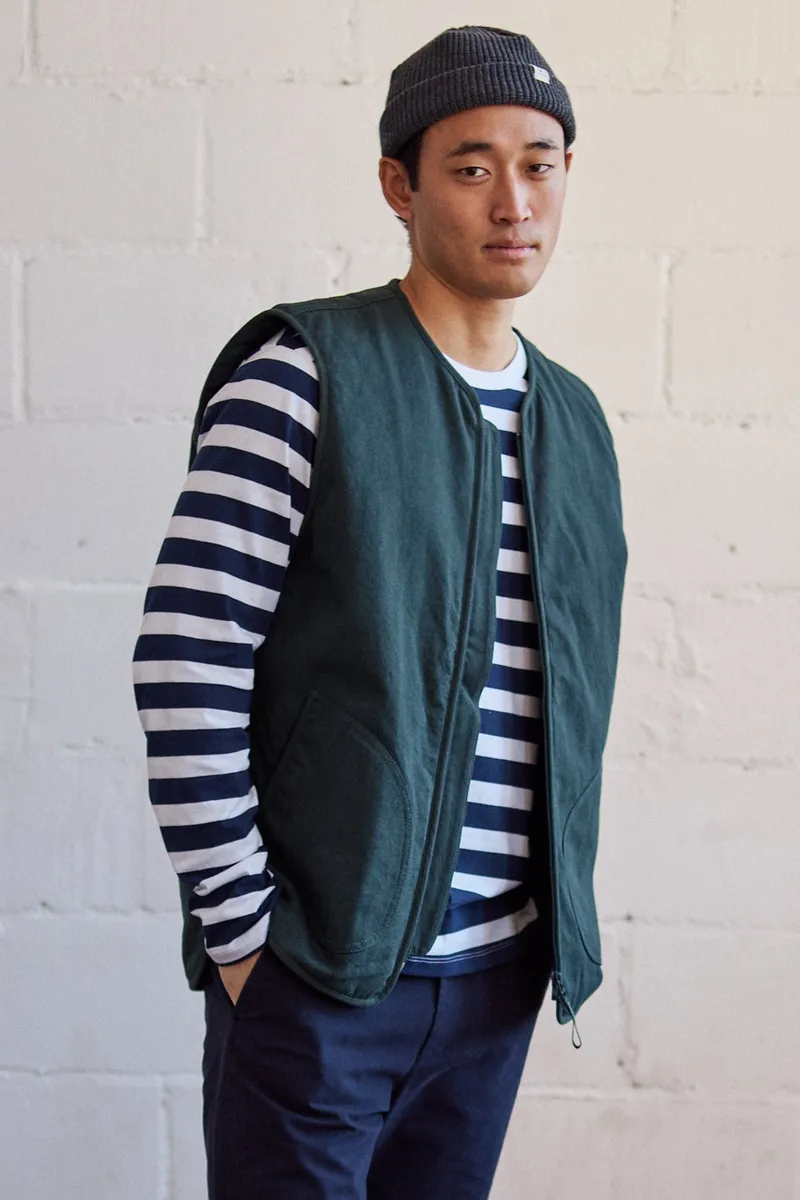 TWOTHIRDS TWOTHIRDS Herren vegan Jacke Wager Dunkelgrün, Dunkelgrün, – Produktbild 1 von 2
