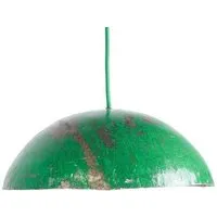 Moogoo Creative Africa Moogoo Creative Africa Deckenlampe Hängeleuchte aus recycelten Ölfässern 38-42cm Durchmesser Industrial Design Upcycling, Grün, – Produktbild 1 von 1