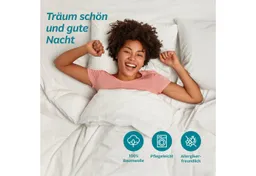 OTTO home Kissenbezüge Melli, 2er-Set, feine Leinen-Optik, Baumwolle, ohne Füllung, (2 Stück), mit Knöpfen, 100% Baumwolle, hautfreundlich – Produktbild 1 von 1
