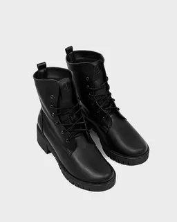 BOHEMA BOHEMA Damen vegan Schnürstiefel Classic Black – Produktbild 1 von 1