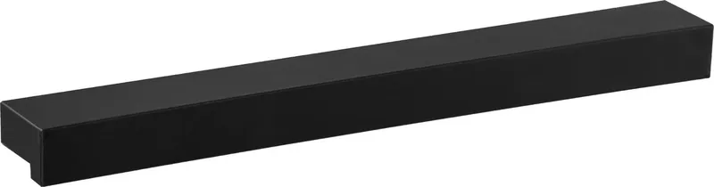 welltime Waschbeckenunterschrank Skara mit Klappe und Schubkasten, schwarze Griffe, Breite 80 cm, Höhe 55 cm, Grau, – Produktbild 5 von 5