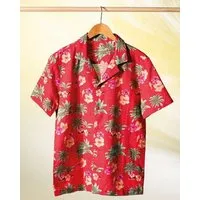 YTWOO YTWOO Herren Hawaii Hemd | Bio -Baumwolle-Leinen-Mix | Aloha Shirt | Kurzarm Hemd – Produktbild 1 von 1
