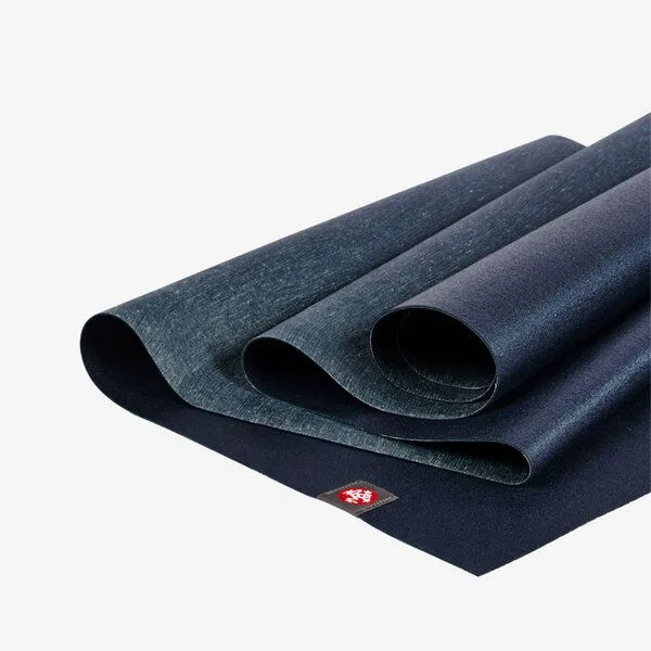 Manduka Manduka eKO SuperLite® Travel Mat Yogamatte, Midnight/dunkelblau-blaugrau, – Produktbild 3 von 4