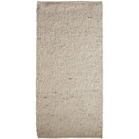Schurwollteppich "Garmisch" 60 x 120 cm, grau-braun-hell – Produktbild 1 von 1