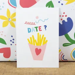 Bow & Hummingbird Bow & Hummingbird Postkarte Date? – Produktbild 1 von 1