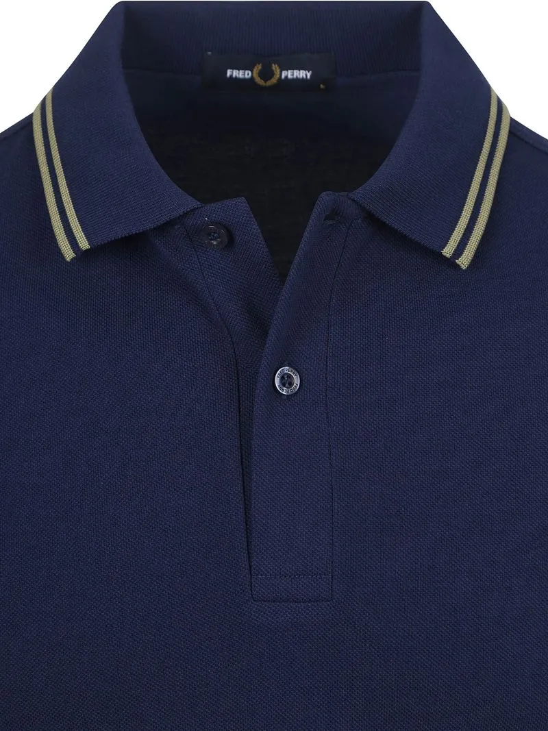 Fred Perry Fred Perry M3600 Polo Dunkelblau Y59 - Größe M, Dunkelblau, – Produktbild 2 von 3