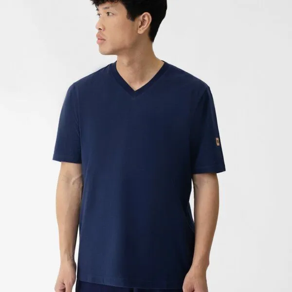TAO Sportswear TAO Sportswear Herrenshirt MATS aus Bio-Baumwolle, Blau, – Produktbild 1 von 1