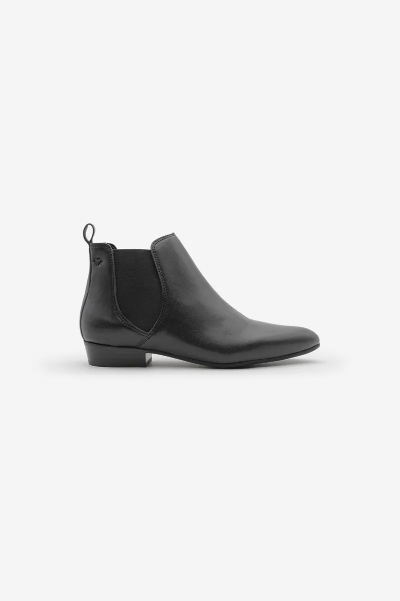 COG COG Damen vegan Stiefel Chelsea Laika, Schwarz, – Produktbild 1 von 2