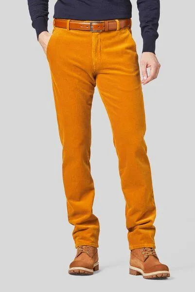 Meyer MEYER Superstretch Premium Cord Chino, Beige (kürbis), – Produktbild 1 von 4