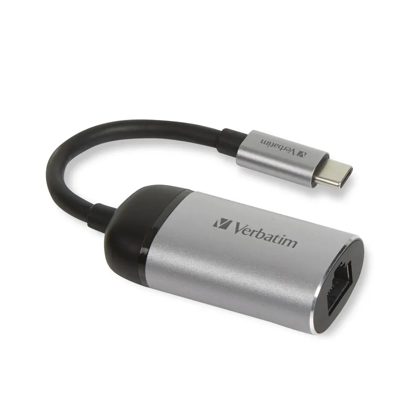 Verbatim Verbatim USB-C zu Gigabit Ethernet Adapter – Produktbild 4 von 5