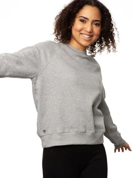 FellHerz FellHerz Damen Raglan Sweater bio & fair, Schwarz, – Produktbild 3 von 4