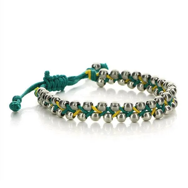 Mitienda Shop Mitienda Shop Perlenarmband größenverstellbar, Türkis, – Produktbild 1 von 1