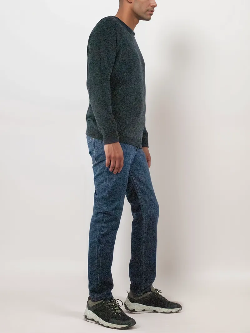 Will's Vegan Store Will's Vegan Store Herren vegan Jeans Classic Straight Leg Blau, Extra dunkelblau, – Produktbild 1 von 2