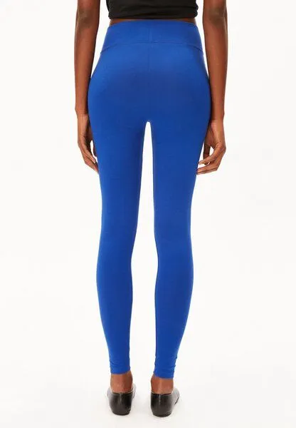 ARMEDANGELS ARMEDANGELS FARIBAA Damen Leggings aus Bio-Baumwoll Mix, Dynamo blue, – Produktbild 3 von 5