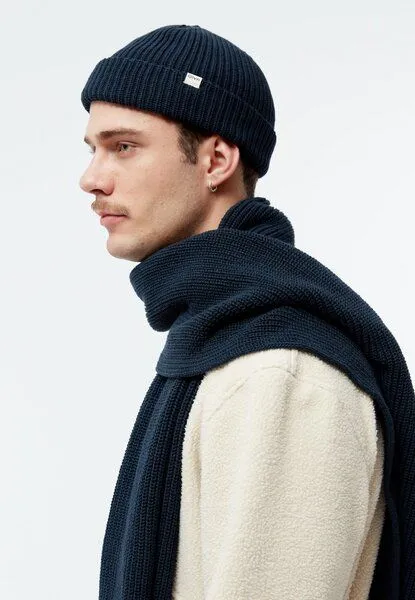 Givn Berlin Givn Berlin Beanie GBCHRISTOF aus Bio-Baumwolle, Midnight blue, – Produktbild 2 von 3