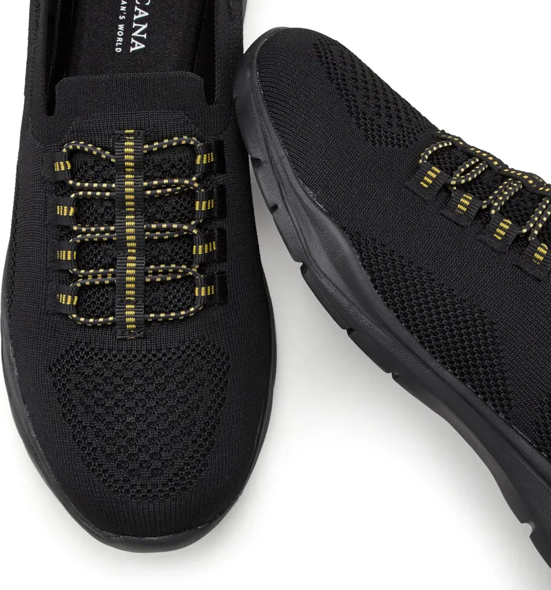 Lascana Sneaker schwarz, Schwarz, – Produktbild 1 von 3