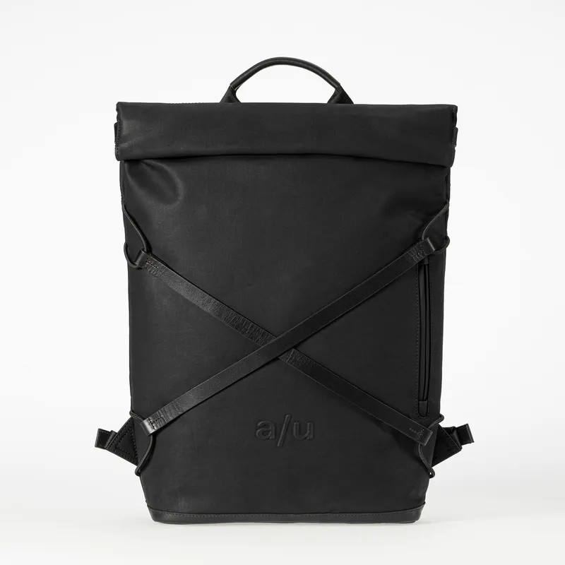 aunts & uncles aunts & uncles Japan Osaka Rolltop Rucksack mit 15" Notebookfach black, Black, – Produktbild 1 von 1