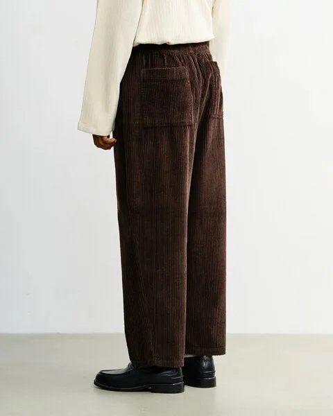 Rotholz Rotholz Weite Cord Hose aus Bio Baumwolle, Chocolate brown, – Produktbild 4 von 4