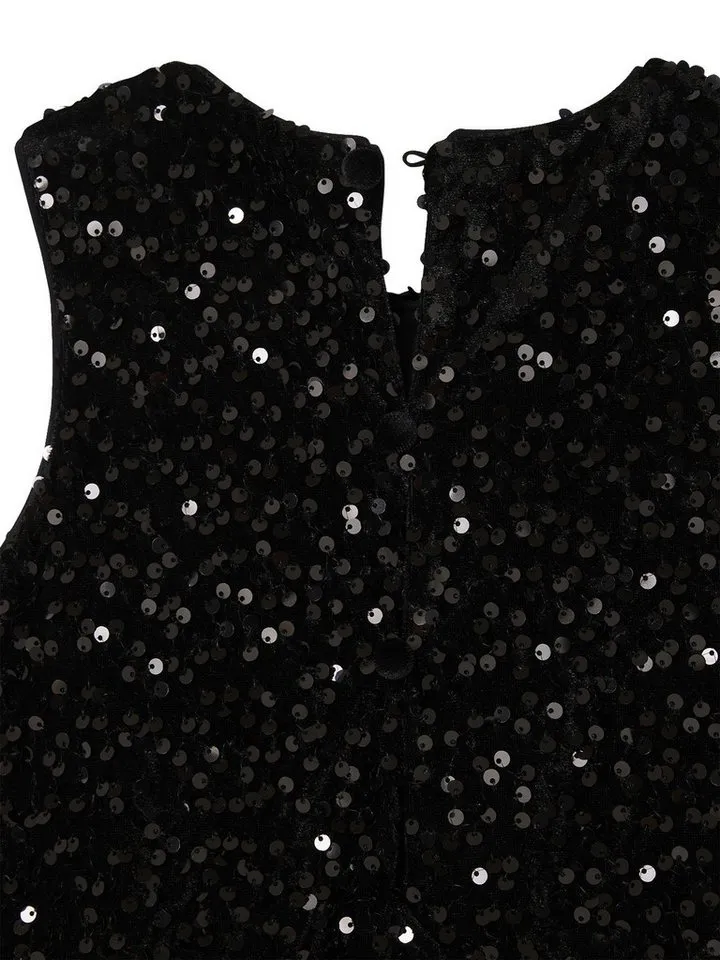 Vertbaudet Vertbaudet Jumpsuit 2-in-1-Effekt, Schwarz, – Produktbild 2 von 4