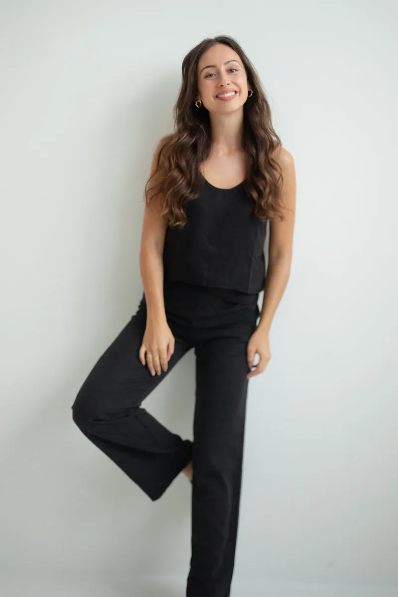 Marenika Marenika Damen vegan Oben Emma Black, Schwarz, – Produktbild 2 von 2