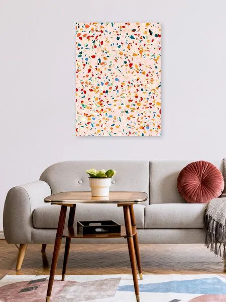 Photocircle Photocircle Poster / Leinwandbild - Blush Terrazzo – Produktbild 2 von 4