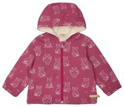 loud + proud loud + proud Babys & Kinder Wasserabweisende Jacke mit Teddyfutter, GOTS-zertifiziert – Produktbild 1 von 1