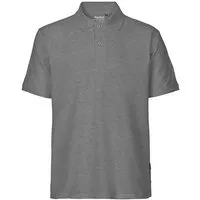 Neutral Neutral® Herren Unisex Poloshirt Pique Polo, Dunkelgrau melange, – Produktbild 1 von 1