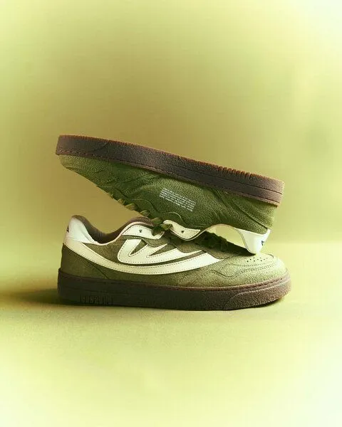 MoEa MoEa Sneakers Veyron Low - Green & Cream - Mushroom, Natural, – Produktbild 1 von 4