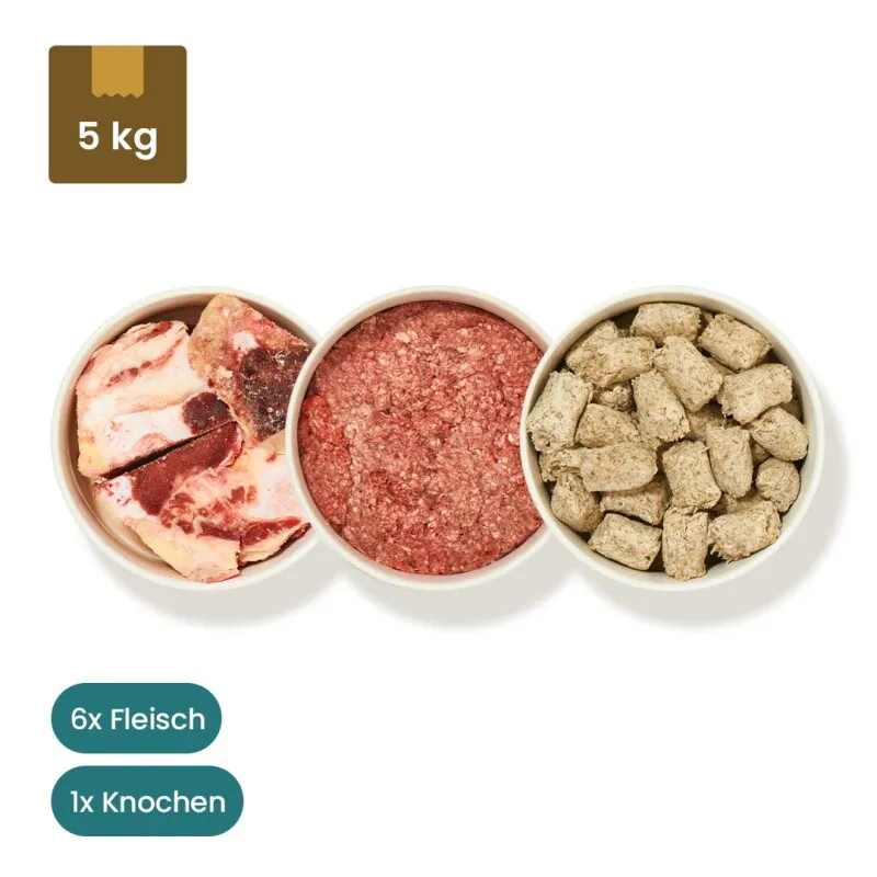 haustierkost.de haustierkost.de Probierpaket Finnland BARF Frostfutter – Produktbild 1 von 2