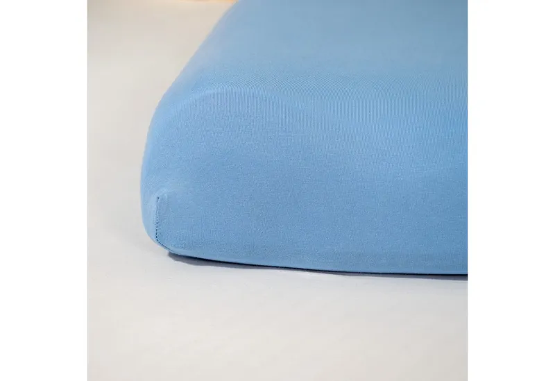 Traumschloss Kissenbezug Flex, (1 Stück), Edel-Jersey, mit Reißverschluss, Seitenschläferkissen, Blau, – Produktbild 5 von 5