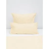 erlich textil erlich textil Fred Kopfkissenbezug aus weicher Bio-Baumwolle, made in Europe, Zabaione, – Produktbild 1 von 3