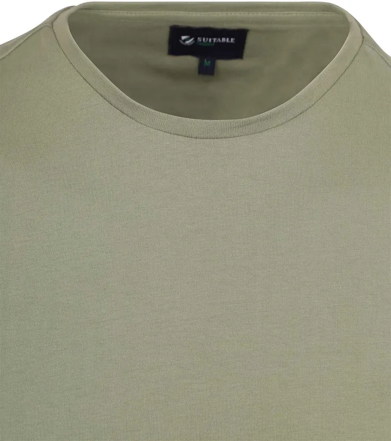 Suitable Suitable Respect T-shirt Jim Grün - Größe XXL, Grün, – Produktbild 3 von 4