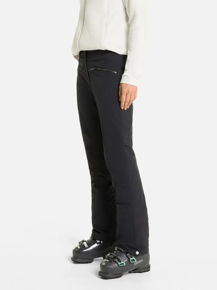 Ziener Ziener Skihose TILLA-Z AQUASHIELD® DAMEN Slim Fit, wasser- u. winddicht, atmungsaktiv, warm durch PrimaLoft®, Schwarz, – Produktbild 3 von 4