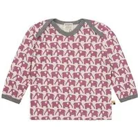 loud proud loud + proud Babys & Kinder, Shirt Langarm, GOTS-zertifiziert, Grape (rosa), – Produktbild 1 von 1