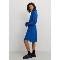 recolution Damen Kleid aus Bluse aus Leinen und LENZING ECOVERO Viskose Mix - MELON - recolution, Lapis blue (blau), – Produktbild 1 von 1