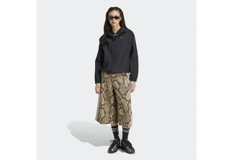 adidas Originals adidas Originals Shorts, DENIM, SCHLANGENPRINT, Beige, – Produktbild 5 von 5