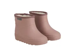 En Fant Kinder Gummistiefel mit kurzem Schaft und Schurwollfell, old rose Gr.21 – Produktbild 1 von 1