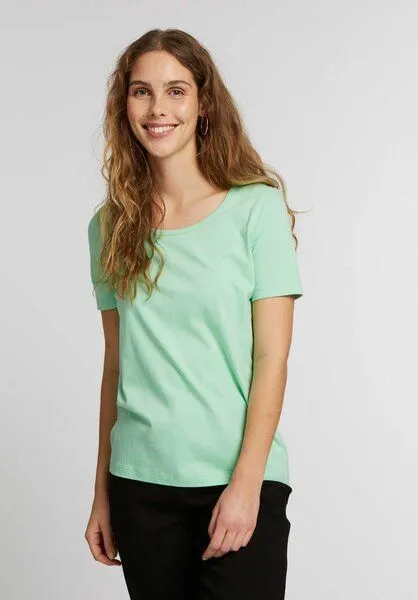 THOKKTHOKK ThokkThokk Damen T-Shirt Bio Fair, Neo mint, – Produktbild 1 von 4