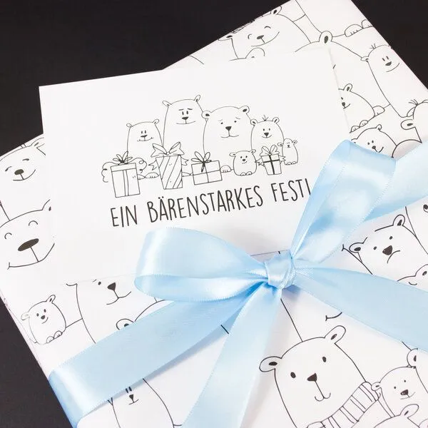 Bow & Hummingbird Bow & Hummingbird Geschenkverpackungs-Set "Frostige Freunde" – Produktbild 4 von 4