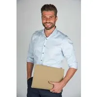 GREVIRO GREVIRO Laptop & Device Tasche aus Kaktusleder (vegan) - für MacBook, iPad, Surface, Galaxy & HP EliteBook bis 14", Beige, – Produktbild 1 von 1