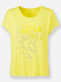 heine Rundhalsshirt limone – Produktbild 1 von 1