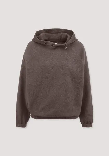 hessnatur hessnatur Softfleece Hoodie Oversize ACTIVE COMFORT aus reiner Bio-Baumwolle, Dunkles mauve, – Produktbild 4 von 4