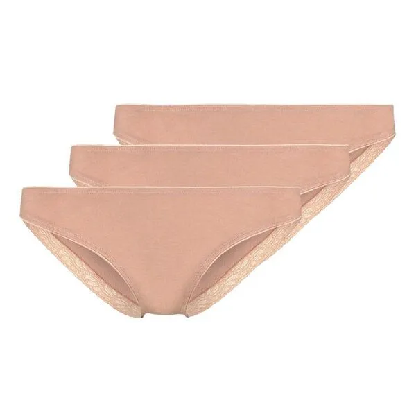 Underprotection Underprotection Bea Slips, 3er-Pack, aus Lyocell, Beige, – Produktbild 1 von 4