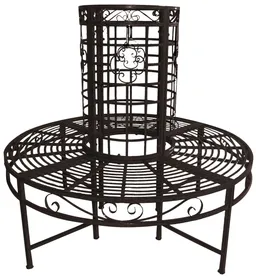 Garden Pleasure Garden Pleasure Baumbank LARISSA, schwarz – Produktbild 1 von 1