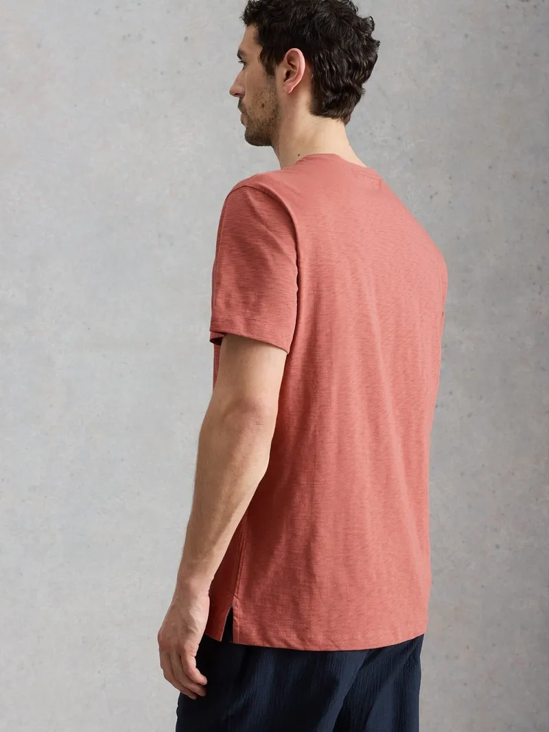 White Stuff T-Shirt Abersoch mit Kamelmotiv - S/R, Rosa print, – Produktbild 4 von 4