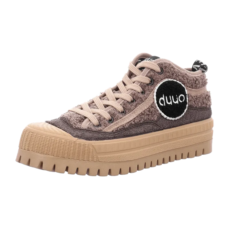 Duuo Duuo Damen Plateau Sneaker für Damen, Grau, – Produktbild 1 von 7