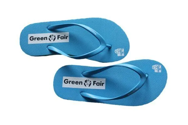green&fair Green&Fair Kinder phlip phlops, Green, – Produktbild 2 von 7